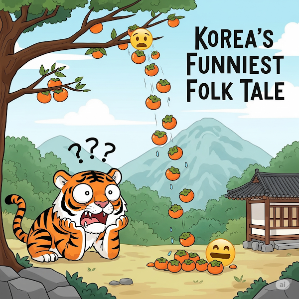 The Tiger and the Persimmon: How Korean Folklore Masters the Art of Comedy and Life Lessons