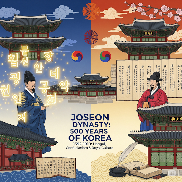 Joseon Dynasty: Korea’s 500-Year Confucian Kingdom That Created Hangul and Shaped Modern Korea (1392-1910)