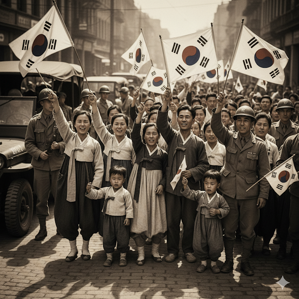 The Joy of Liberation and the Beginning of the U.S. Military Government in Korea